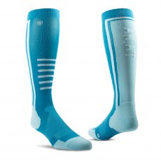 AriatTEK Slimline Performance Socks Mosaic Blue/Gulf Stream