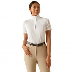 Ariat Women's Aptos Vent 2.0 Show Shirt White Ariat Women's Aptos Vent 2.0 Show Shirt White