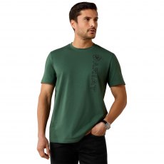 Ariat Men's Vertical Logo T-Shirt Monstera Ariat Men's Vertical Logo T-Shirt Monstera
