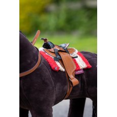 Le Mieux Toy Pony Western Saddle Tan