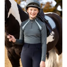 Le Mieux Young Rider Mia Mesh Base Layer Petrol