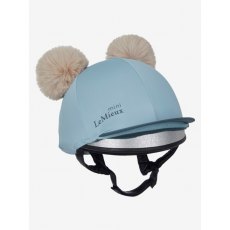 Le Mieux Mini Double Pom Hat Silk Glacier