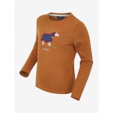 Le Mieux Mini Jessie Long Sleeve Top Ginger