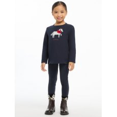 Le Mieux Mini Jessie Long Sleeve Top Navy