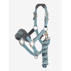 Le Mieux Mini Vogue Headcollar & Leadrope Glacier