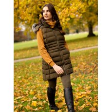 Le Mieux Harper Longline Puffer Gilet Alpine