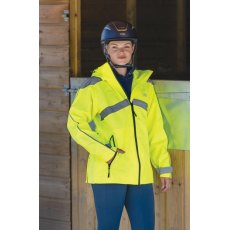 Woof Wear All Season Riding Jacket Hi Viz Yellow