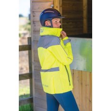 Woof Wear All Season Riding Jacket Hi Viz Yellow