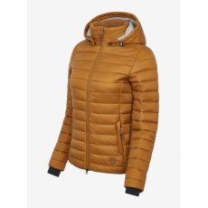 Le Mieux Tilly Hooded Puffer Gilet Ginger