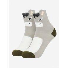 Le Mieux Mini Character Socks 2 Pack Donkey