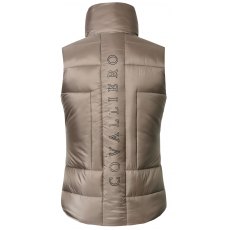 Covalliero Quilt Padded Vest Taupe