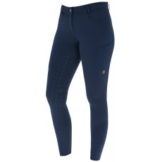 Covalliero Ladies Silicon Full Grip Breeches Dark Navy