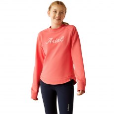 Ariat Kids Benicia Sweatshirt Coral Paradise