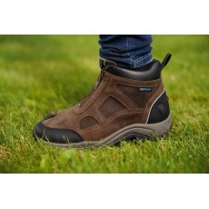 Ariat Women's Terrain Zip Waterproof Boot Palm Brown