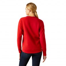 Ariat Women's Benicia Team Sweatshirt Red Ariat Women's Benicia Team Sweatshirt Red