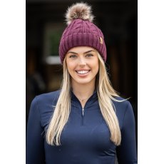Woof Wear Cable Beanie Plum Woof Wear Cable Beanie Plum