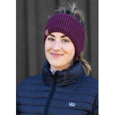 Woof Wear Ribbed Headband Plum Woof Wear Ribbed Headband Plum