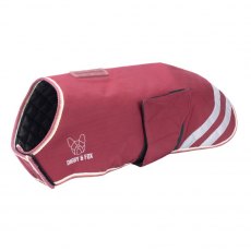 Digby & Fox Waterproof Dog Coat Maroon Digby & Fox Waterproof Dog Coat Maroon