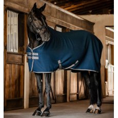 Horseware Rambo Techni Waffle Cooler Navy & Silver Horseware Rambo Techni Waffle Cooler Navy & Silver