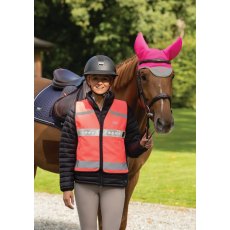 Woof Wear LED Hi Vis Riding Vest Pink Woof Wear LED Hi Vis Riding Vest Pink