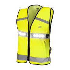 Woof Wear LED Hi Vis Riding Vest Yellow Woof Wear LED Hi Vis Riding Vest Yellow