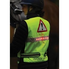 Woof Wear LED Hi Vis Riding Vest Yellow Woof Wear LED Hi Vis Riding Vest Yellow
