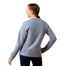 Ariat Kids Martine Sweatshirt Blue Grey Let's Play Ariat Kids Martine Sweatshirt Blue Grey Let's Play