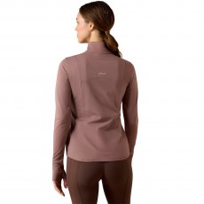 Ariat Women's Gridwork 2.0 1/4 Zip Baselayer Twilight Mauve Ariat Women's Gridwork 2.0 1/4 Zip Baselayer Twilight Mauve