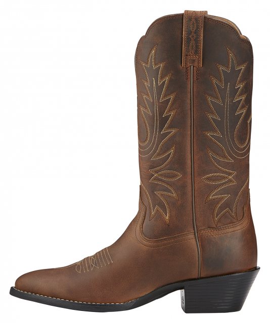 ariat heritage western r toe