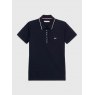 Tommy Hilfiger Harlem Short Sleeve Logo Polo Shirt Desert Sky