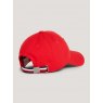 Tommy Hilfiger Montreal Water Repellent Flag Logo Cap Fierce Red