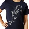 Ariat Ariat Kids Hay Girl T-Shirt Navy