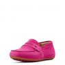 Ariat Women's Selene Driving Shoe Hot Pink Suede